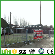 Wholesale used metal crowd control barrier/ removable road crowd control barricades